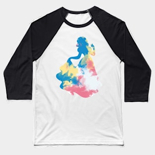 Character Inspired Silhouette Baseball T-Shirt